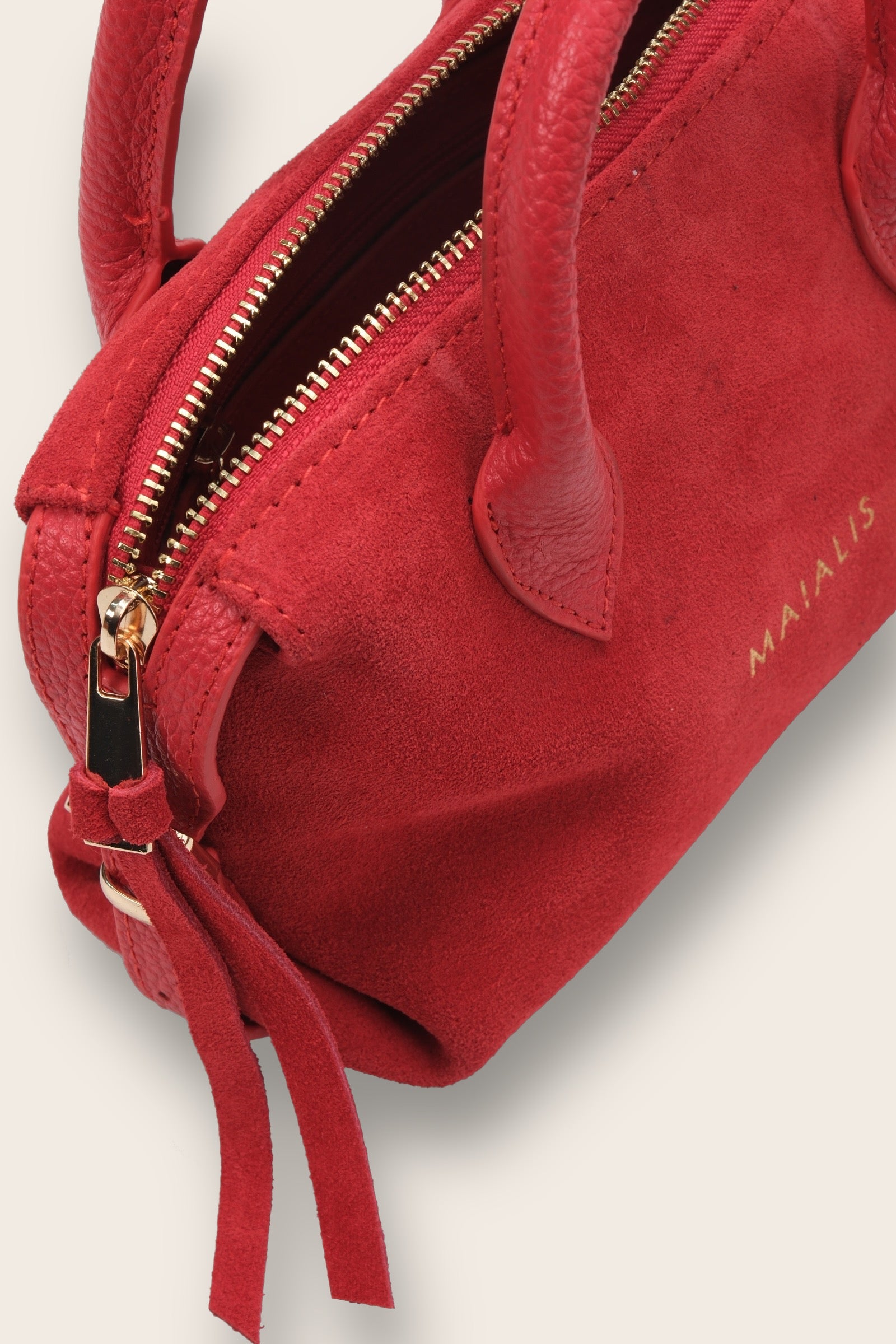 Marcelo X Midi Red Suede