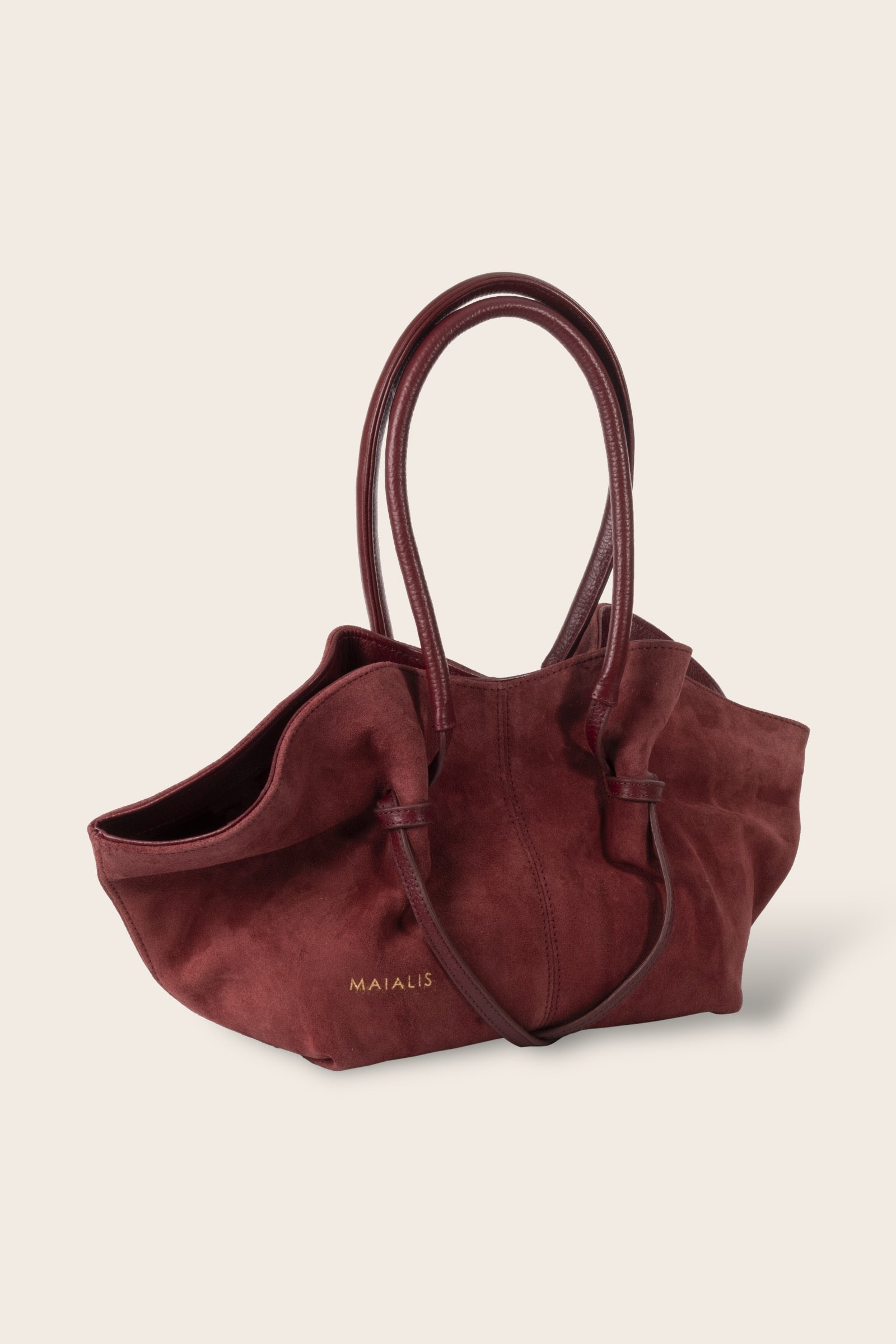 Dyna Mini Claret Red Suede