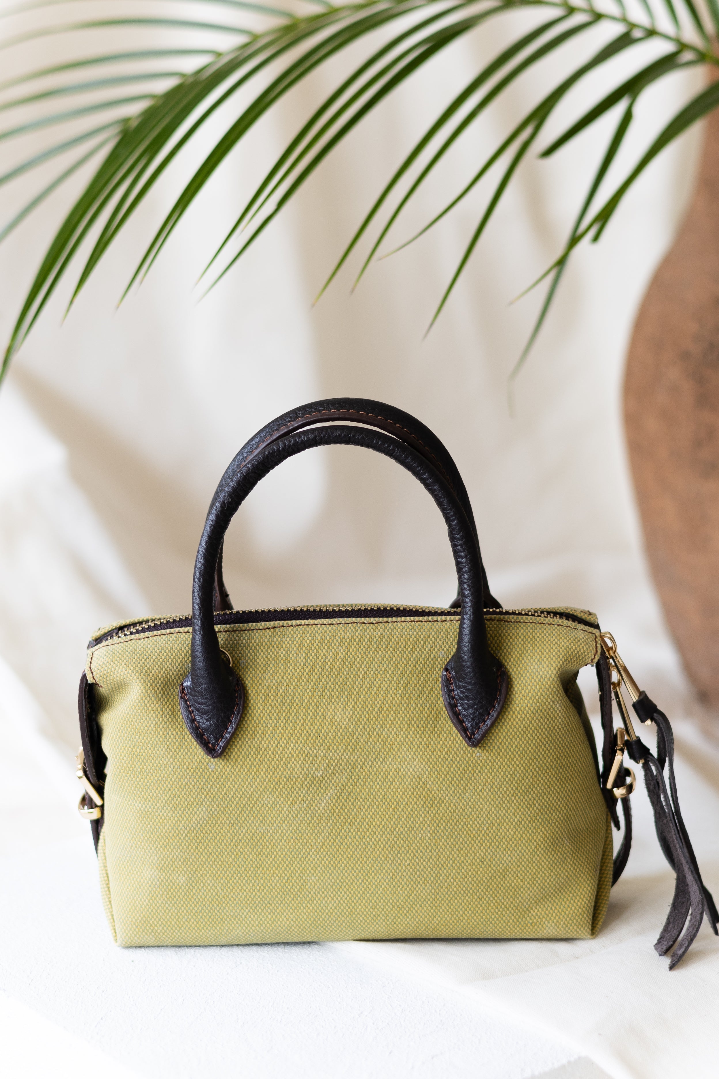 Marcelo Midi Light Green Canvas