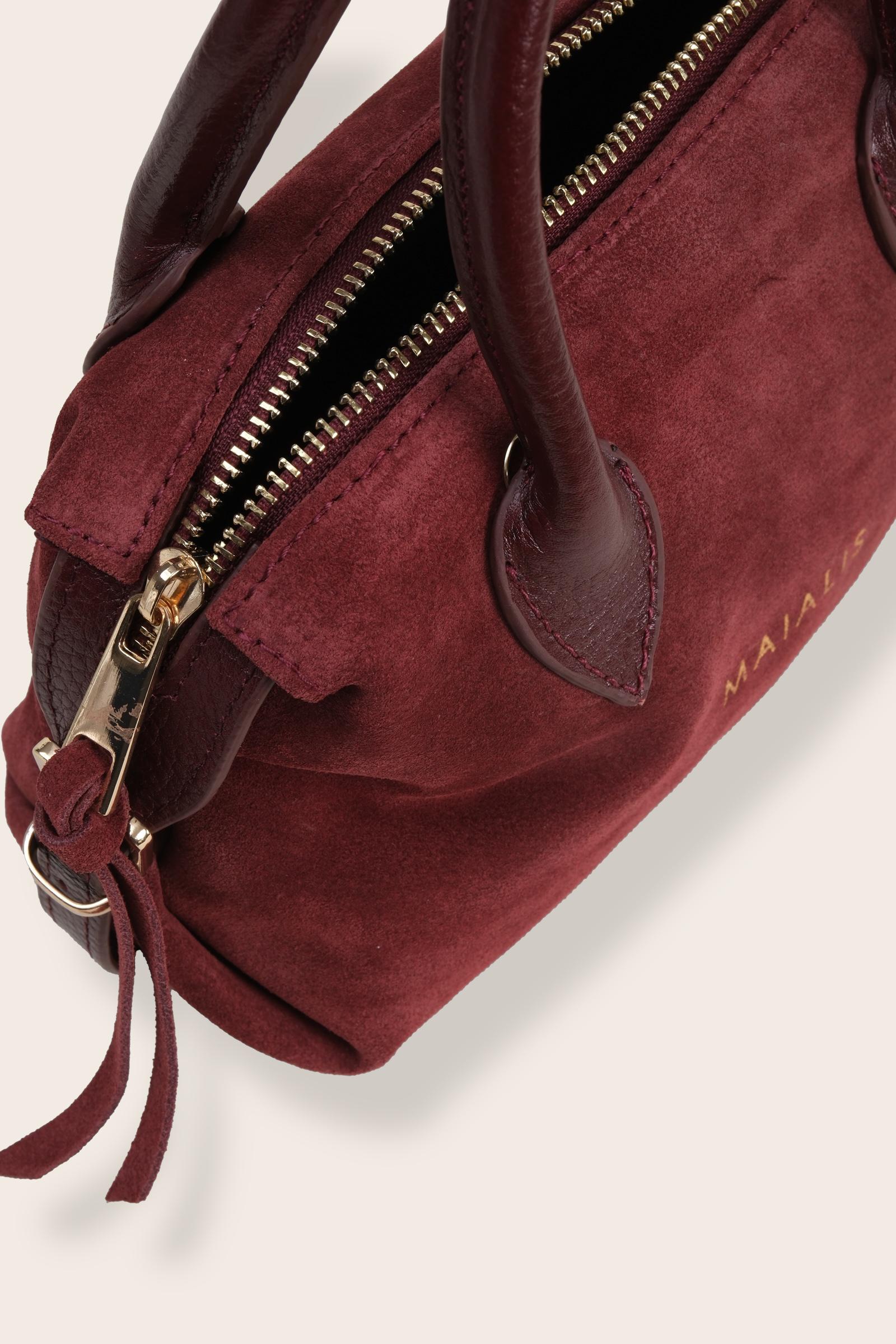 Marcelo X Midi Red Claret Suede