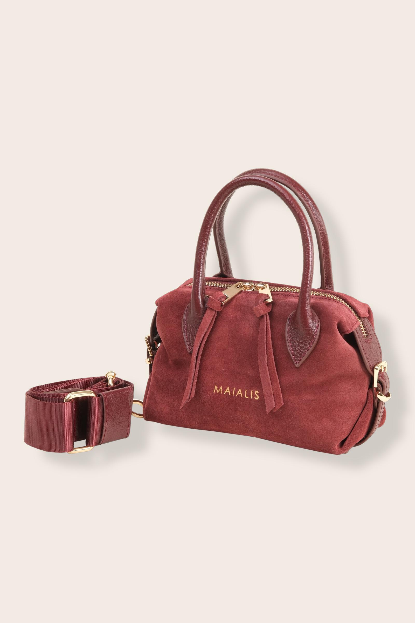 Marcelo X Midi Red Claret Suede