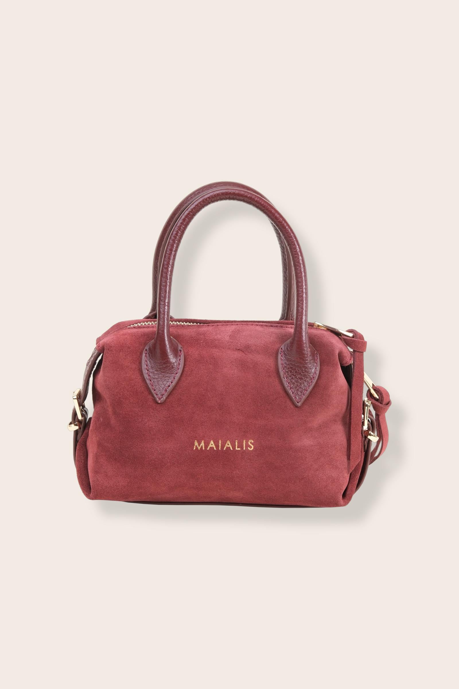 Marcelo X Midi Red Claret Suede